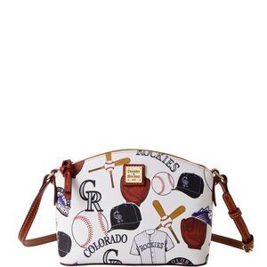 Dooney & Bourke MLB Colorado Rockies Suki Crossbody Shoulder Bag - ROCKIES